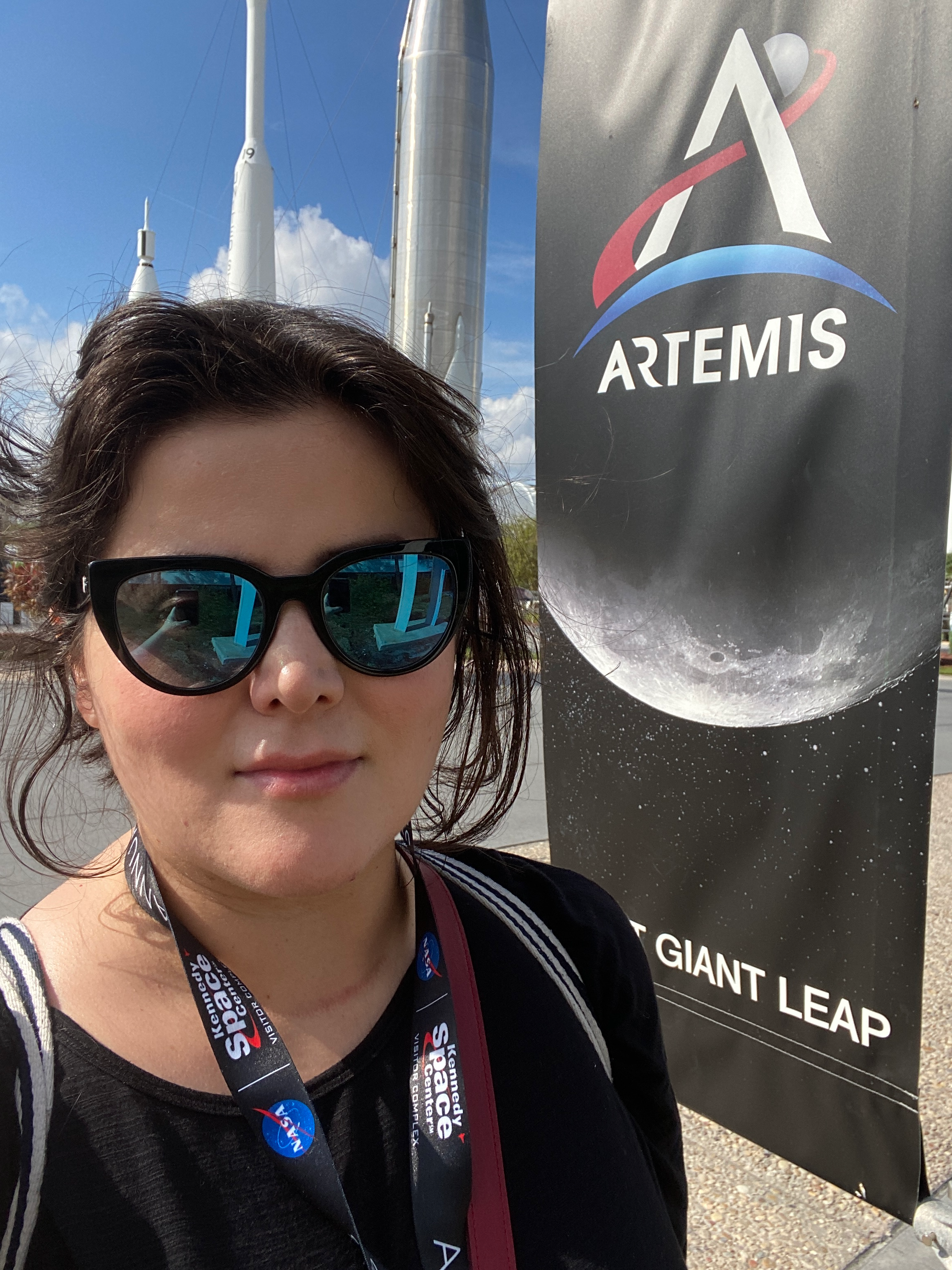 Artemis I post-launch. Location: NASA Kennedy Space Center Visitor’s Complex. November 16, 2022. Untouched photos, no edits. (Credits: Monica Hernandez)